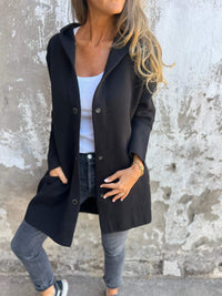 Sayvea | Kapuzenshirt – Schwarz