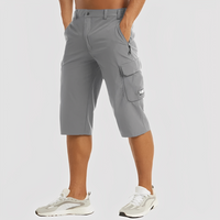 Adrienie - Komfortable Herren-Cargo-Hosen – Grau