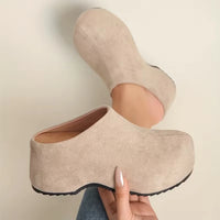 Karmia – Bequeme Rutschfest Schuhe – Khaki