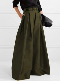 Florence - High-Waist-Hosen – Oliv