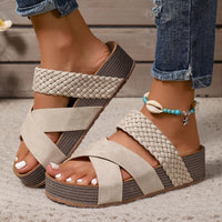Yara | Orthopädische Ledersandalen – Beige