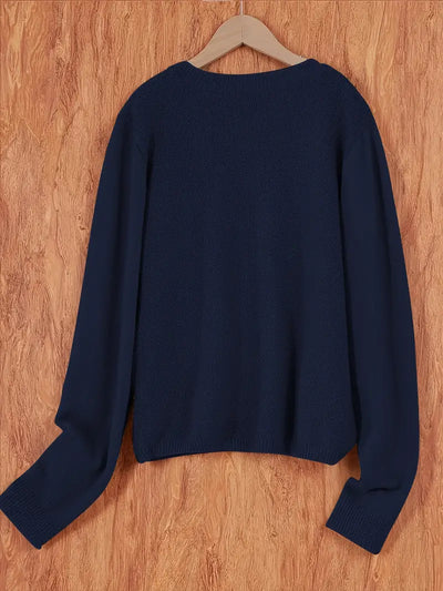 Poppy - Oversize Casual Strickjacke