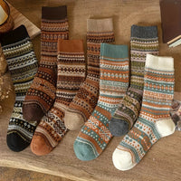 Elle | Vintage Socken – Gemischte Farben-zufällig 5 Paare