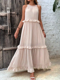 Fien | Elegantes Sommerkleid – Aprikose