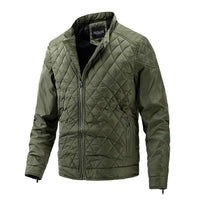 Klaus | Klassische jacke für Winter – Grün