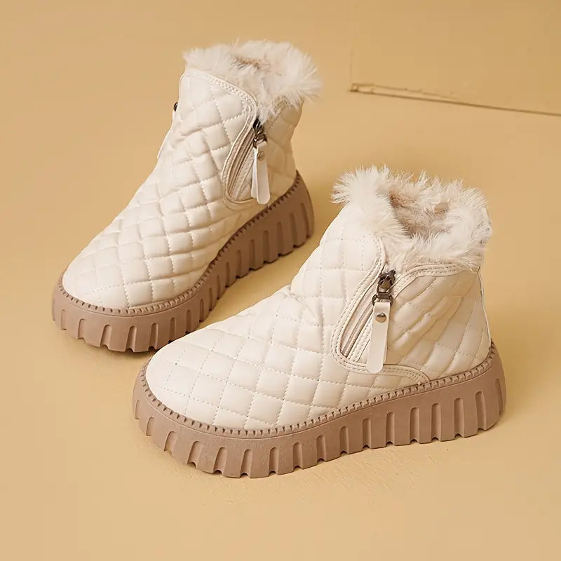 Reithoriae | Bottines Lugano Hivernales in Kaschmir für eleganten Winterstil