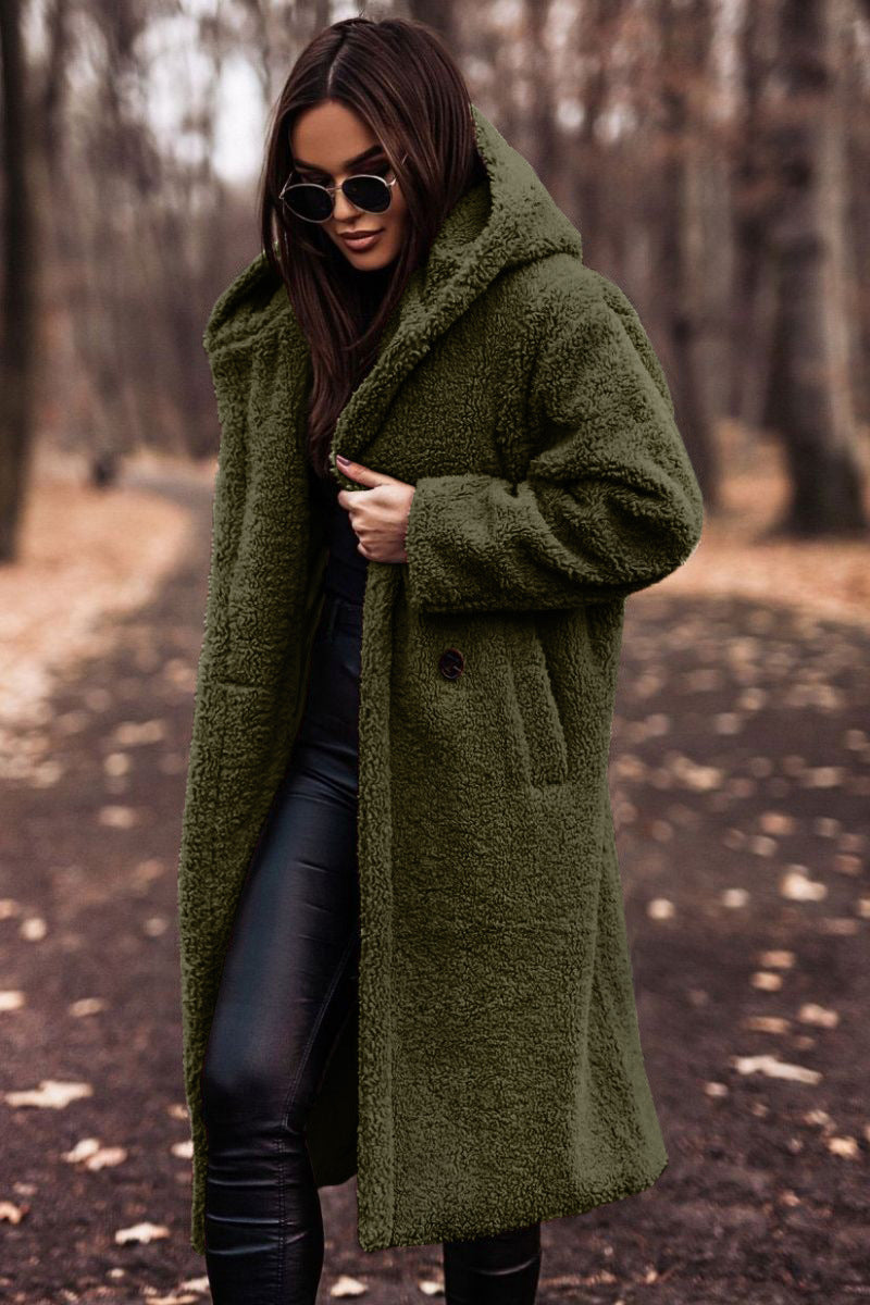 Jorina - Warmer Kuscheliger Wollmantel