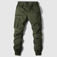 Caelan | Herren Cargo Jogger Hose mit Cargotaschen – Grün