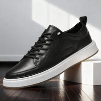 Caius | Herren Low-Top Schnür-Sneaker – Schwarz