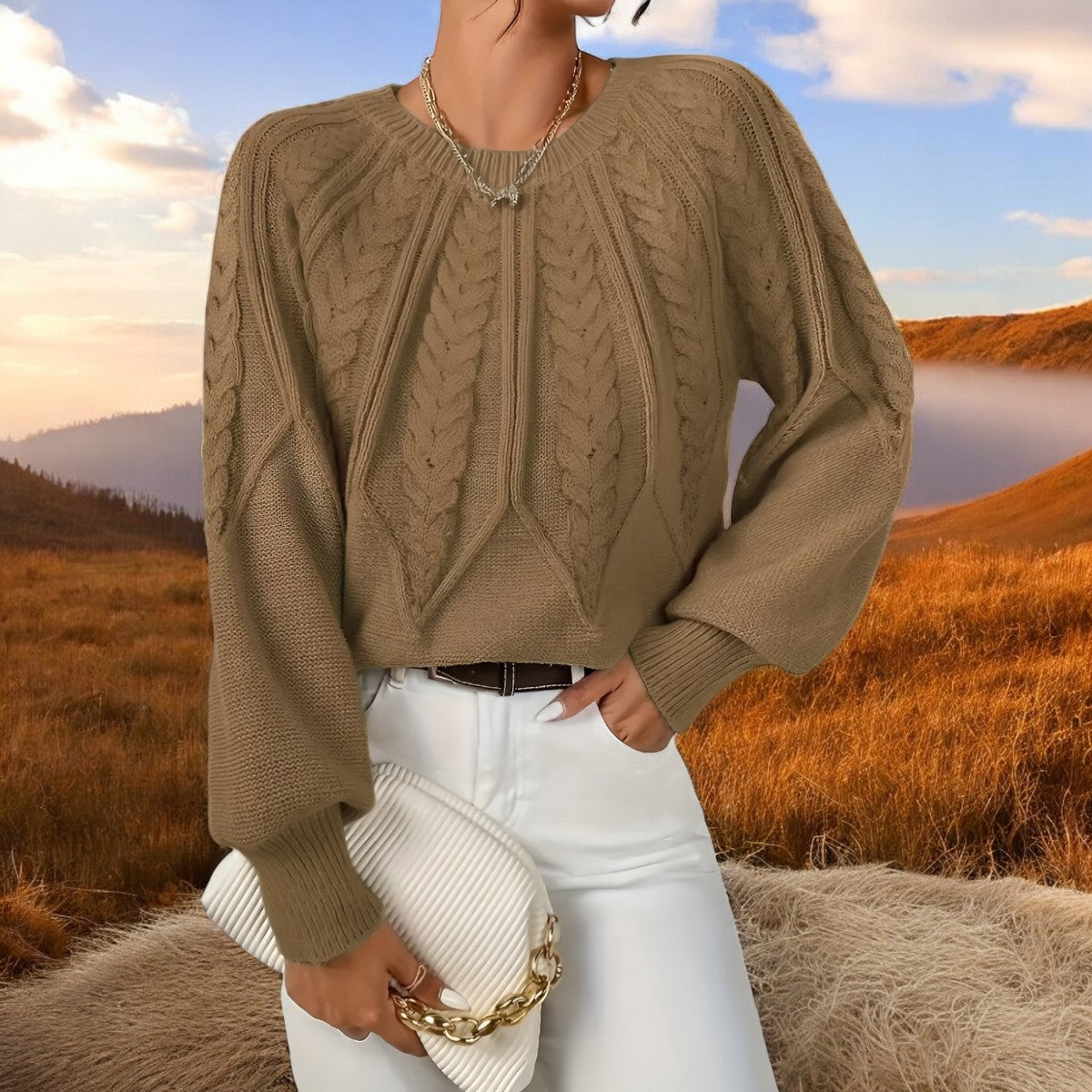 Hannelore - Kuscheliger Strickpullover