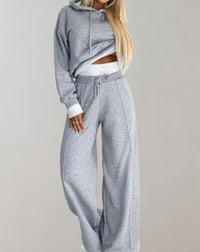 Carmen | Gemütliches Freizeit-Jogging-Set – Grau