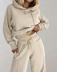 Carmen | Gemütliches Freizeit-Jogging-Set – Beige