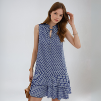 CAROLINA  | Leger Kleid – Blau