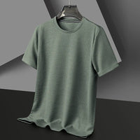 Caspian | Herren Rundhals Kurzarm T-Shirt – Grün