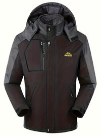 Herren Skijacke | Sportliche Outdoor Skibekleidung – Schwarz