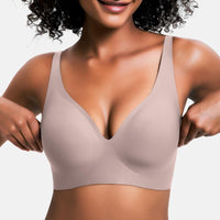 Mona | Bügelloser Daily Push-Up BH – Grau