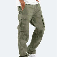 Reuben | Herren Cargo-Hosen – Oliv