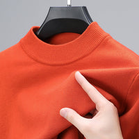 Zeitlos Herren Pullover – Orange