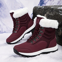 Orlina - Atmungsaktiver Rutschfester Winter Stiefel – Rot