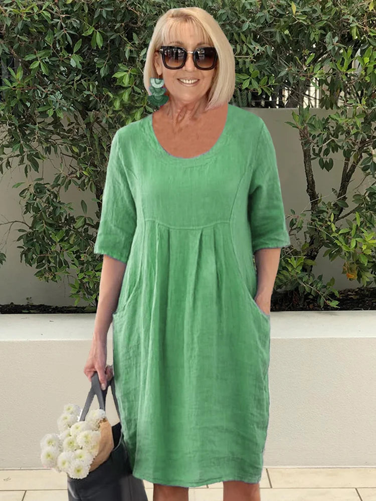 Verity - Lockeres Freizeitkleid