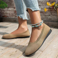 Heidi-Mode | Orthopädische Ballerina Schuhe – Khaki
