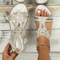 Aria | Orthopädische Boho-Sandalen – Silber
