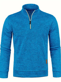 Jagger™ - Herren Freizeitpullover – Pfauenblau