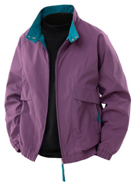 Lennox™ - Lässige leichte Windbreaker-Jacke – Lila