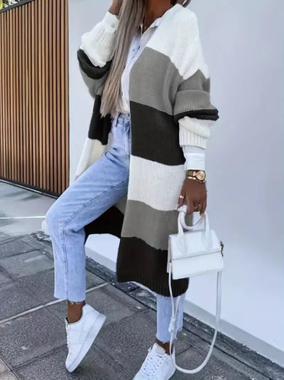 Limanonie | Gemütlicher Cardigan mit offener Vorderseite für mühelosen Stil
