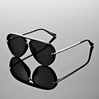 Weron - leichte Pilotenbrille – Schwarz