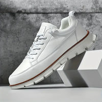 HILL - CASUAL-SCHUHE AUS LEDER – Weiß