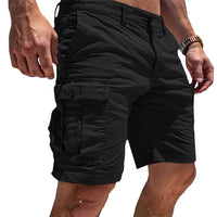 Cedric | Herren Cargo Shorts robust und vielseitig – Schwarz