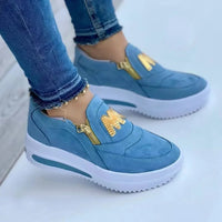 Cel | Modische Orthopädische Schuhe für Damen – Himmelblau