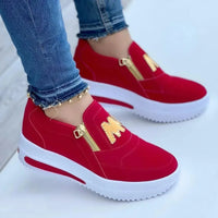 Cel | Modische Orthopädische Schuhe für Damen – Rot