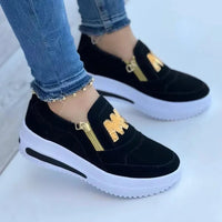 Cel | Modische Orthopädische Schuhe für Damen – Schwarz