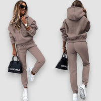 Celeste | Comfy Zweiteiliges Jogging-Set – Braun