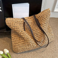 Trudi | Gewebte Tragetasche – Khaki