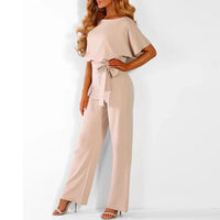 Sophie | Schicker Jumpsuit – Beige
