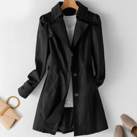Alice | Button Down Jacket - Perfekt für alle Gelegenheiten! – Schwarz