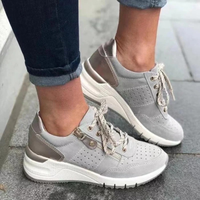 Charlotte | Orthopädische Freizeit Sneaker – Grau