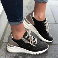 Charlotte | Orthopädische Freizeit Sneaker – Schwarz