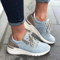 Charlotte | Orthopädische Freizeit Sneaker – Blau