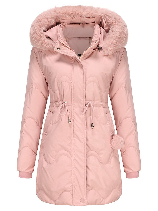 Geff | Elegante gefütterte Damen Winterjacke