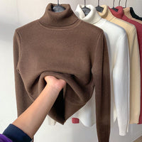 Damen Pullover | Warme Ausführung mit bequemer Passform – Dunkelbraun