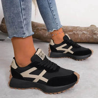 Colleyn | Orthopädische Sneakers™ – Schwarz - Beige