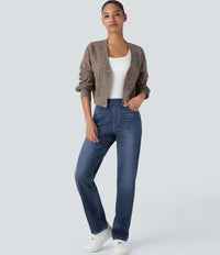 Mirae™ | KomfortFit Hose – Dunkelblau Denim
