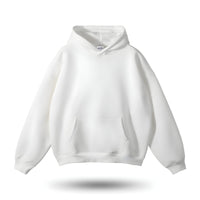 Lehmann Modehaus | Bequemer baumwolle signature fit hoodie – Weiß