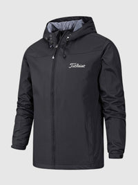 Unisex Regenjacke | Wasserdichte – Schwarz
