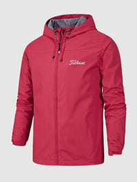 TAYLOR - WASSERDICHTE UNISEX-JACKE – Rot
