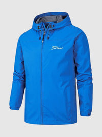 Regenjacke Herren Wasserdicht | Leicht Atmungsaktiv – Blau